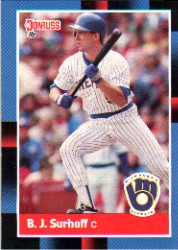 1988 Donruss Baseball Cards    172     B.J. Surhoff